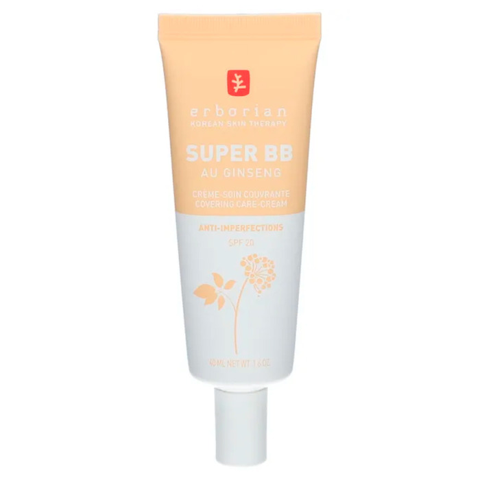 Тонирующий Крем-Корректор для Лица Erborian Super BB Cream Nude SPF 20