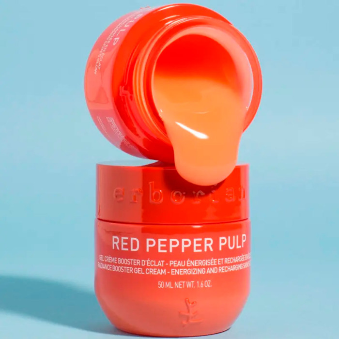 Гель-Крем для Лица «Красный Перец» Erborian Red Pepper Pulp Radiance Booster Gel