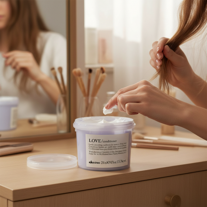 Кондиционер для Разглаживания Завитка Davines Love Lovely Smoothing Conditioner