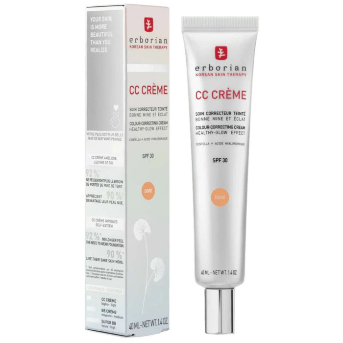 Тонирующий CC-Крем для Лица «Контроль Цвета» Erborian CC Face Cream Dore SPF 30