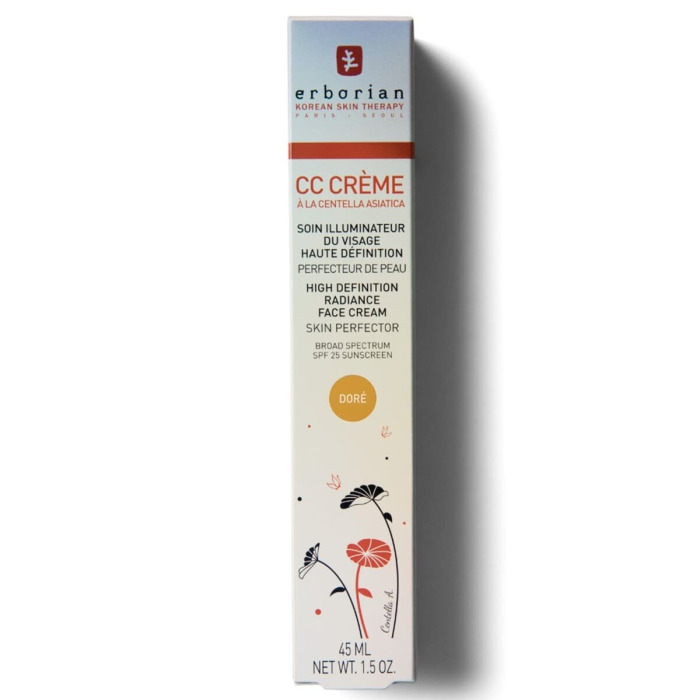 Тонирующий CC-Крем для Лица «Контроль Цвета» Erborian CC Face Cream Dore SPF 25