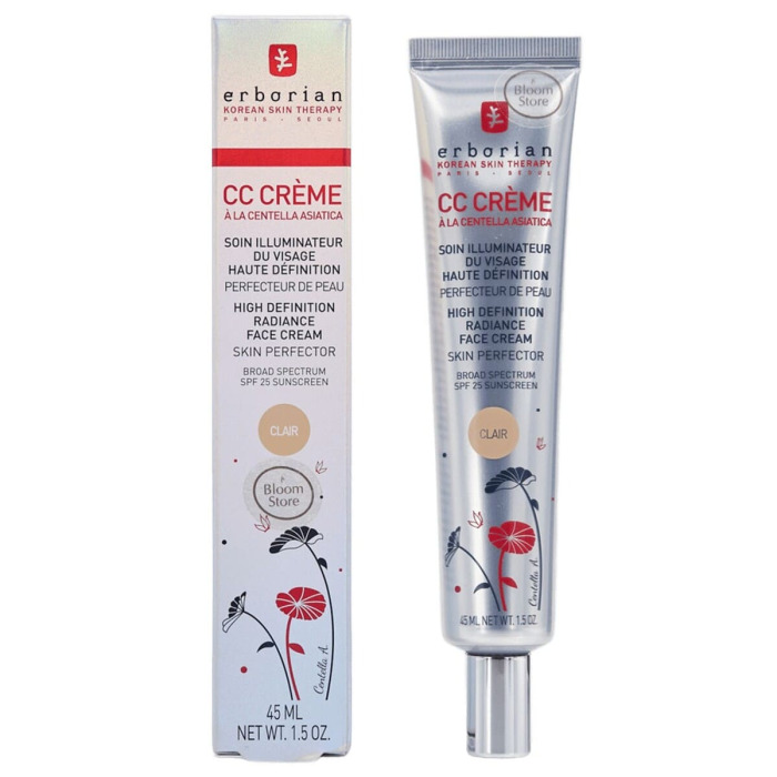 Тонирующий CC-Крем для Лица «Контроль Цвета» Erborian CC Face Cream Clair SPF 25