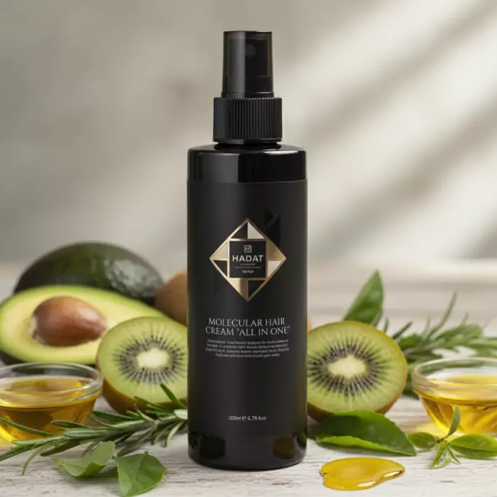 Несмываемый Крем-Спрей для Восстановления и Оздоровления Волос Hadat Cosmetics Molecular Hair Cream «All in One»