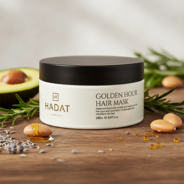 Интенсивно Восстанавливающая Маска для Волос Hadat Cosmetics Golden Hour Hair Mask