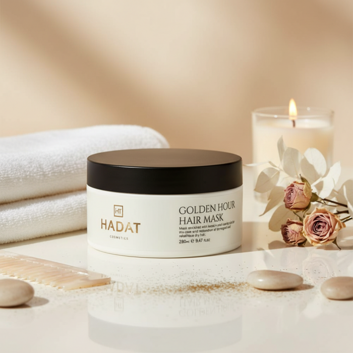 Интенсивно Восстанавливающая Маска для Волос Hadat Cosmetics Golden Hour Hair Mask