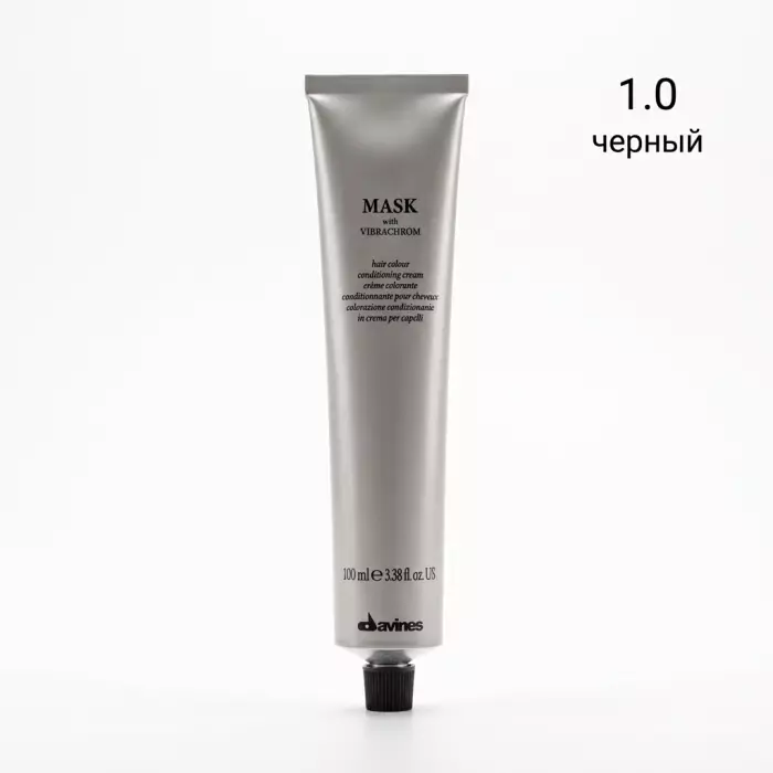 Перманентная Крем-Краска для Волос Davines Mask with Vibrachrom Naturals, 100 мл (натуральные оттенки)