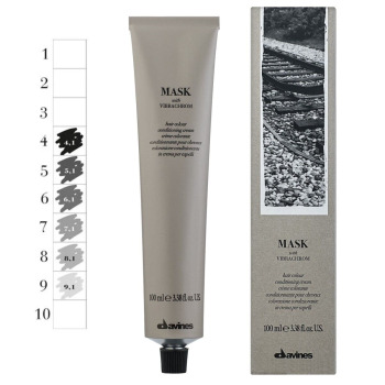 Перманентна Крем-Фарба для Волосся Davines Mask with Vibrachrom Ash, 100 мл (попелясті відтінки) Перманентна Крем-Фарба для Волосся Davines Mask with Vibrachrom Ash, 100 мл (попелясті відтінки)