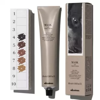 Перманентна Крем-Фарба для Волосся Davines Mask with Vibrachrom Warm Naturals, 100 мл (теплі натуральні)