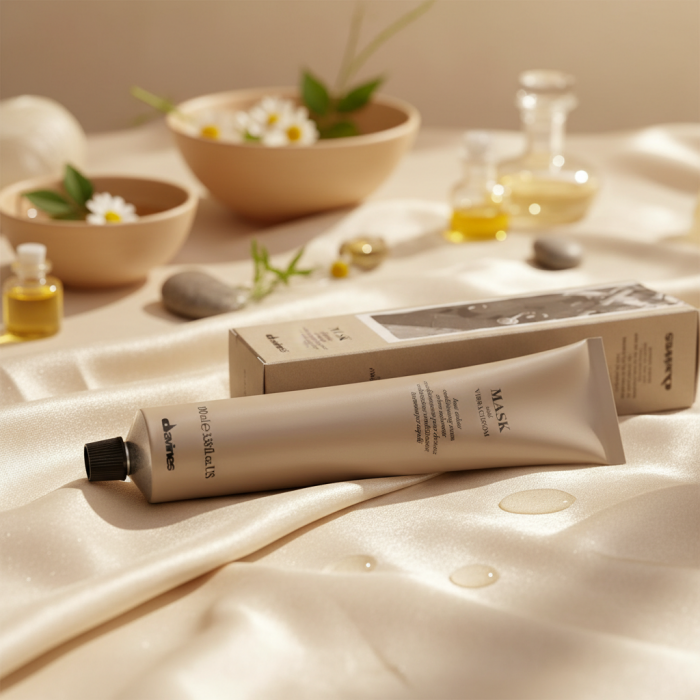 Перманентная Крем-Краска для Волос Davines Mask with Vibrachrom Warm Browns, 100 мл (теплые коричневые)