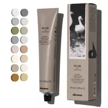 Перманентна Крем-Фарба для Волосся Davines Mask with Vibrachrom Cool Blonds, 100 мл (холодні блонди)