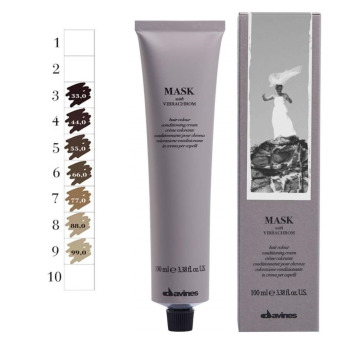 Перманентна Крем-Фарба для Волосся Davines Mask with Vibrachrom Intense Naturals, 100 мл (насичені натуральні) Перманентна Крем-Фарба для Волосся Davines Mask with Vibrachrom Intense Naturals, 100 мл (насичені натуральні)