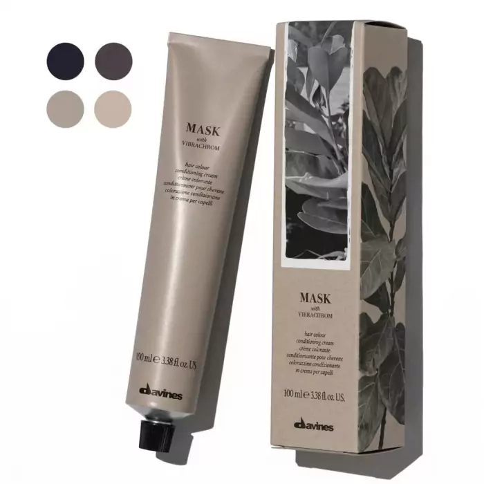 Перманентная Крем-Краска для Волос Davines Mask with Vibrachrom Intense Naturals Cold, 100 мл (насыщенные холодные натуральные)