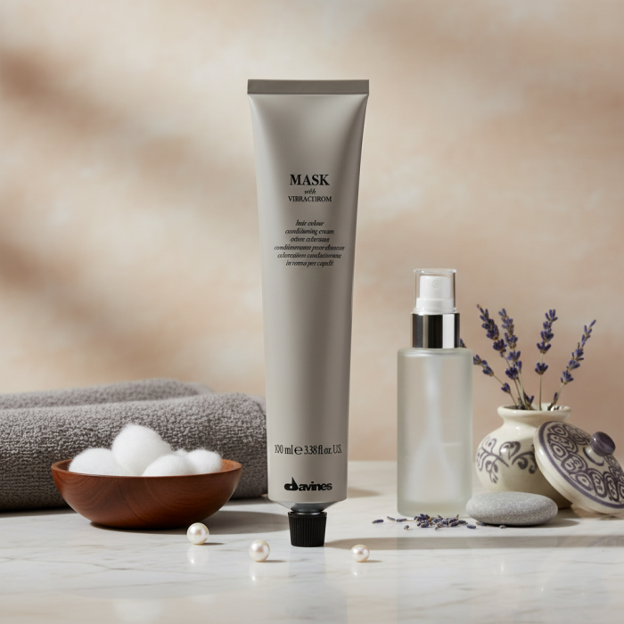 Перманентная Крем-Краска для Волос Davines Mask with Vibrachrom Naturals, 100 мл (натуральные оттенки)