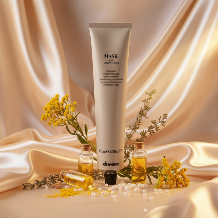 Перманентная Крем-Краска для Волос Davines Mask with Vibrachrom Naturals, 100 мл (натуральные оттенки)