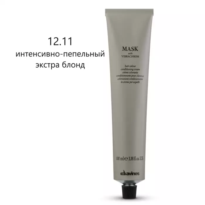 Перманентная Крем-Краска для Волос Davines Mask with Vibrachrom Extralifts, 100 мл (экстра блонды)