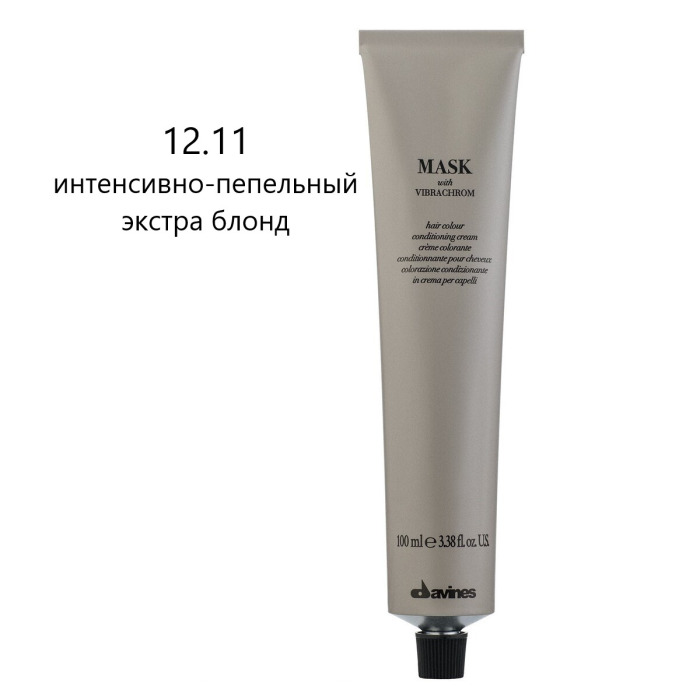 Перманентная Крем-Краска для Волос Davines Mask with Vibrachrom Extralifts, 100 мл (экстра блонды)