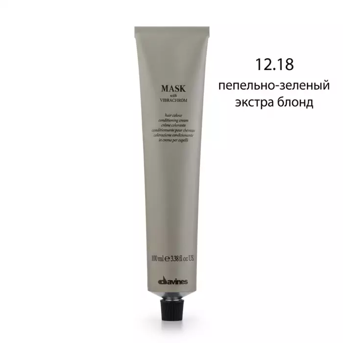Перманентная Крем-Краска для Волос Davines Mask with Vibrachrom Extralifts, 100 мл (экстра блонды)
