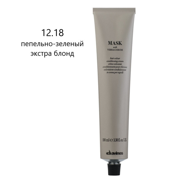Перманентная Крем-Краска для Волос Davines Mask with Vibrachrom Extralifts, 100 мл (экстра блонды)