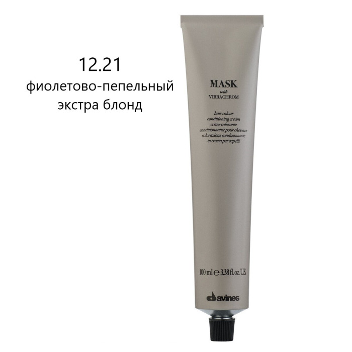 Перманентная Крем-Краска для Волос Davines Mask with Vibrachrom Extralifts, 100 мл (экстра блонды)