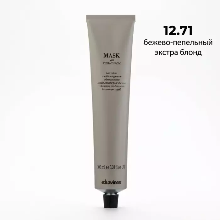 Перманентная Крем-Краска для Волос Davines Mask with Vibrachrom Extralifts, 100 мл (экстра блонды)