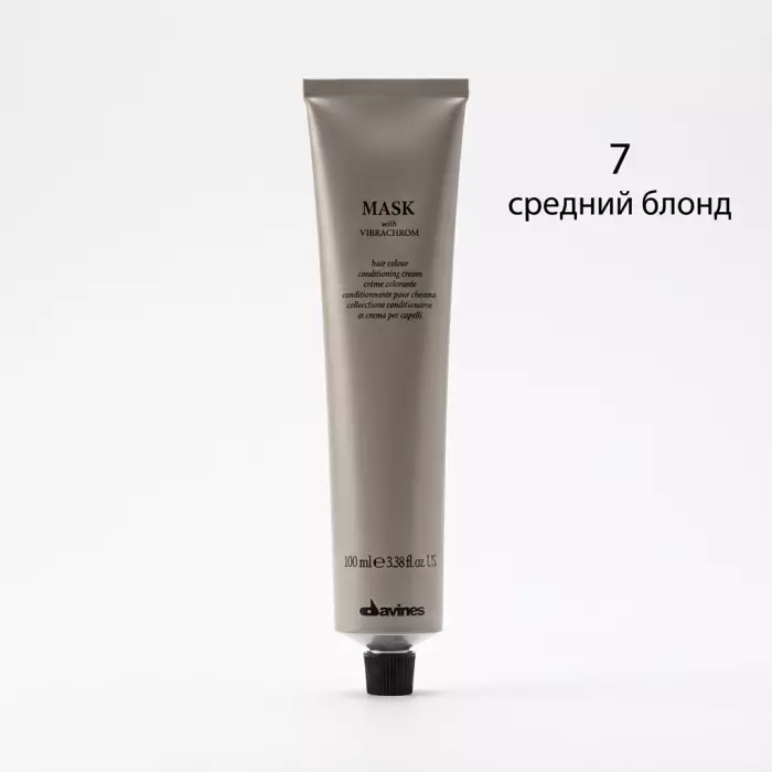 Перманентная Крем-Краска для Волос Davines Mask with Vibrachrom Warm Naturals, 100 мл (теплые натуральные)
