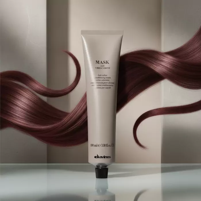 Перманентная Крем-Краска для Волос Davines Mask with Vibrachrom Warm Reds, 100 мл (теплые красные)