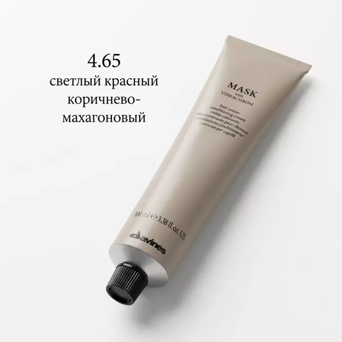 Перманентная Крем-Краска для Волос Davines Mask with Vibrachrom Warm Reds, 100 мл (теплые красные)
