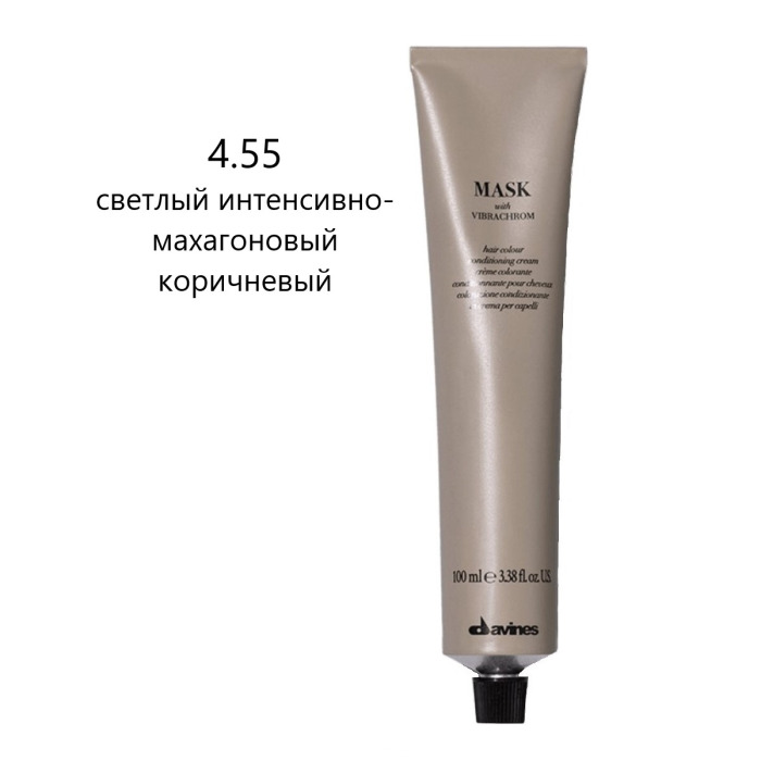 Перманентная Крем-Краска для Волос Davines Mask with Vibrachrom Cool Reds, 100 мл (холодные красные)