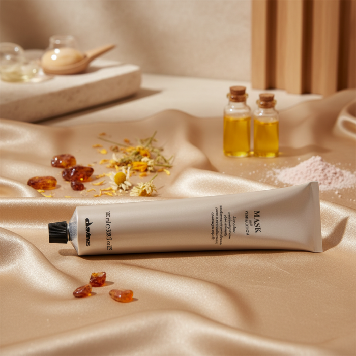 Перманентная Крем-Краска для Волос Davines Mask with Vibrachrom Warm Browns, 100 мл (теплые коричневые)