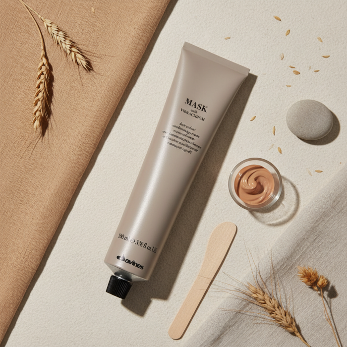 Перманентная Крем-Краска для Волос Davines Mask with Vibrachrom Warm Browns, 100 мл (теплые коричневые)