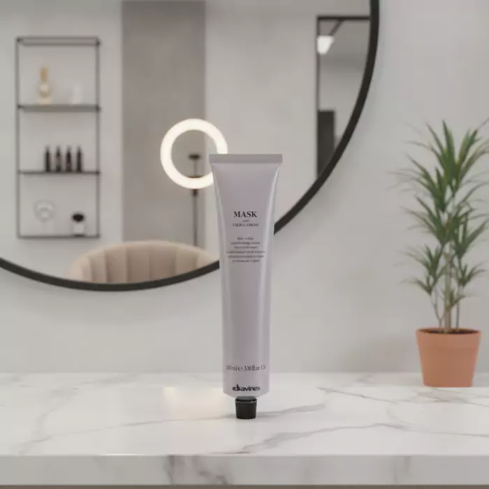 Перманентная Крем-Краска для Волос Davines Mask with Vibrachrom Warm Blonds, 100 мл (теплые блонды)
