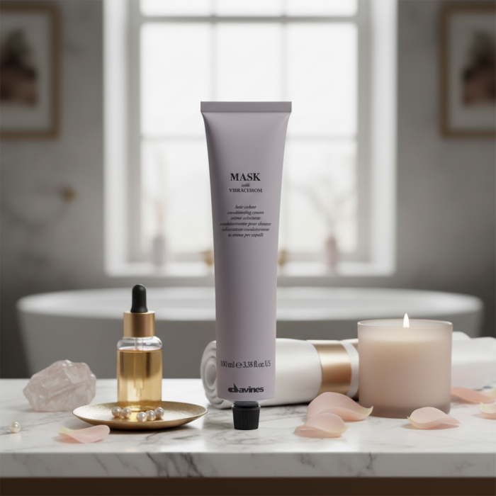 Перманентная Крем-Краска для Волос Davines Mask with Vibrachrom Warm Blonds, 100 мл (теплые блонды)