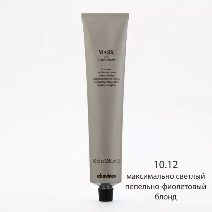Перманентная Крем-Краска для Волос Davines Mask with Vibrachrom Cool Blonds, 100 мл (холодные блонды)