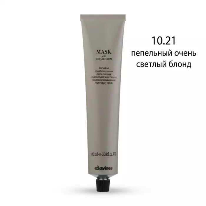 Перманентная Крем-Краска для Волос Davines Mask with Vibrachrom Cool Blonds, 100 мл (холодные блонды)