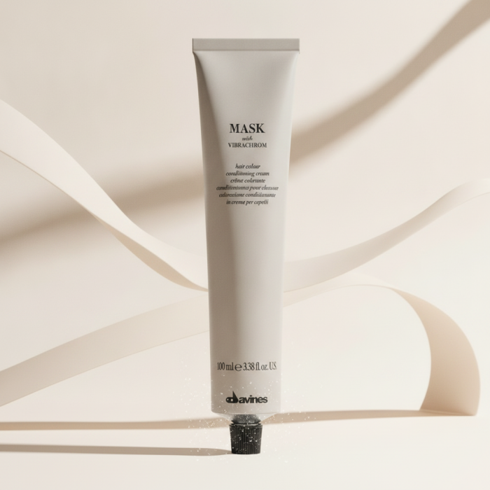 Перманентная Крем-Краска для Волос Davines Mask with Vibrachrom Cool Blonds, 100 мл (холодные блонды)