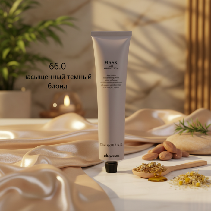 Перманентная Крем-Краска для Волос Davines Mask with Vibrachrom Intense Naturals, 100 мл (насыщенные натуральные)