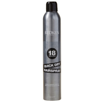 Спрей Сильной Фиксации для Мгновенного Завершения Укладки Волос Redken Quick Dry Hairspray 18