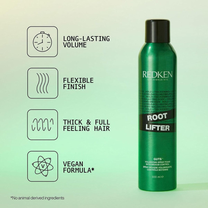 Спрей-Мусс Средней Фиксации для Придания Объема Волосам Redken Root Lifter