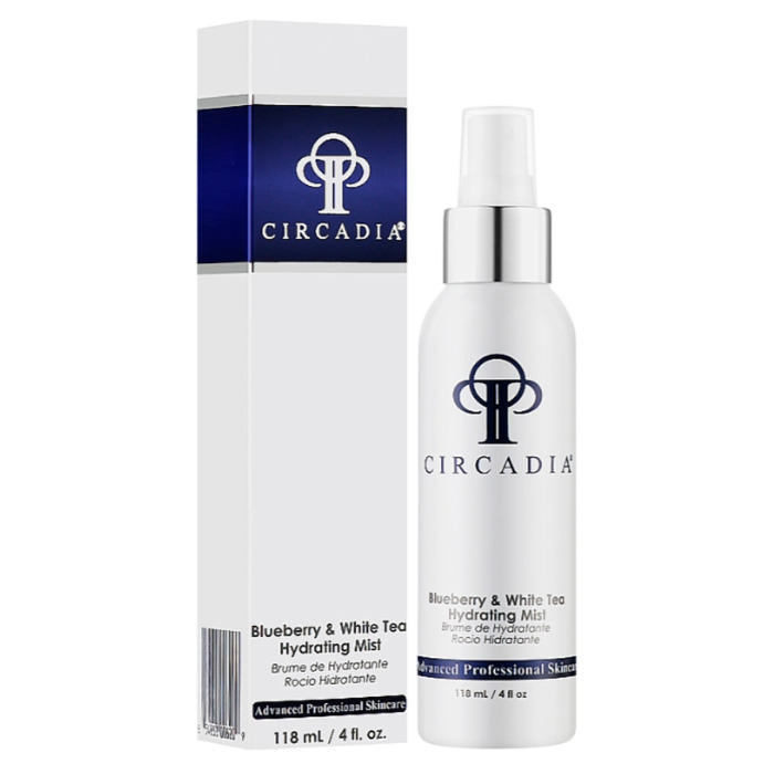 Увлажняющий Спрей для Лица «Черника и Белый Чай» CIRCADIA Blueberry & White Tea Hydrating Mist