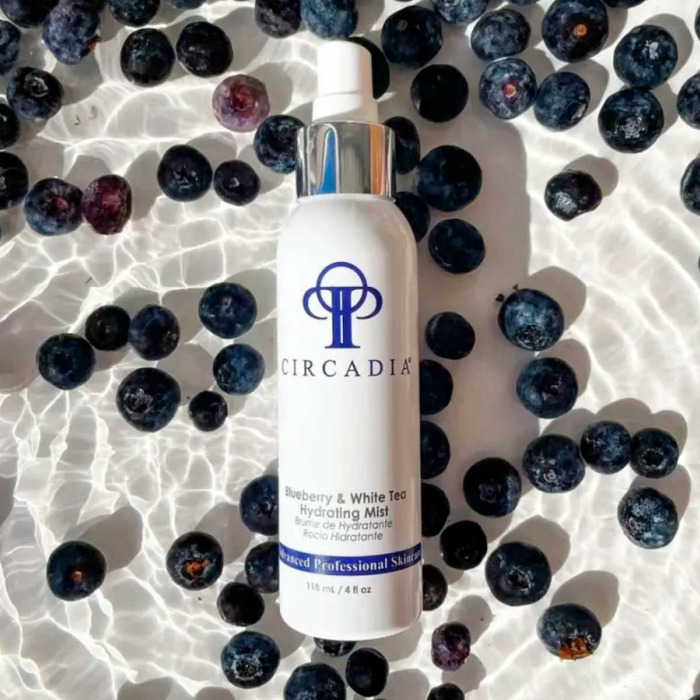 Увлажняющий Спрей для Лица «Черника и Белый Чай» CIRCADIA Blueberry & White Tea Hydrating Mist