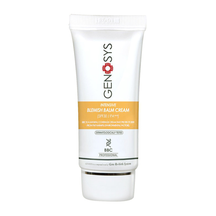 Genosys Intensive Blemish Balm Cream SPF30 Солнцезащитный матирующий интенсивный BB крем для лица