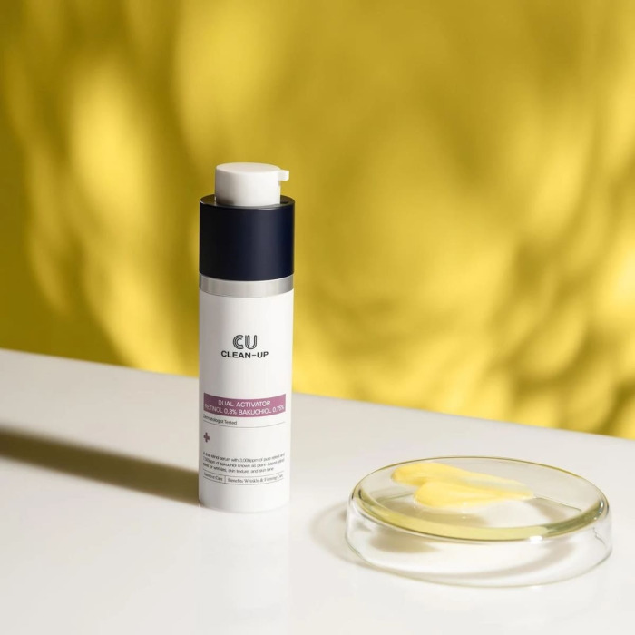 Сыворотка для Лица с Ретинолом и Бакучиолом CU SKIN Dual Activator Retinol 0,3 % Bakuchiol 0,75 %