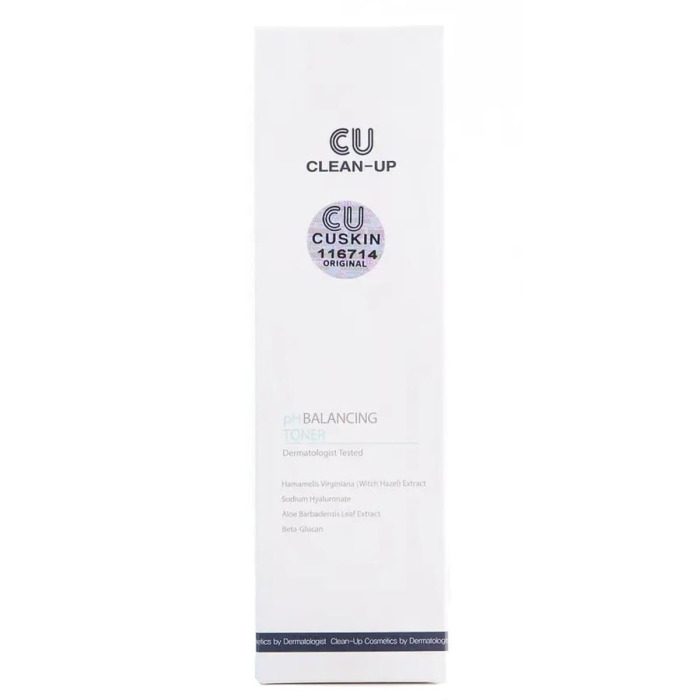 Балансирующий Тонер для Лица CU SKIN Clean-Up pH Balancing Toner