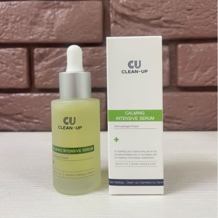 Успокаивающая Сыворотка для Лица с Витамином К CU SKIN Clean-Up Calming Intensive Serum
