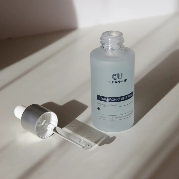 Увлажняющая Сыворотка для Лица с Гиалуроновой Кислотой CU SKIN Clean-Up Hyaluronic 15 Serum
