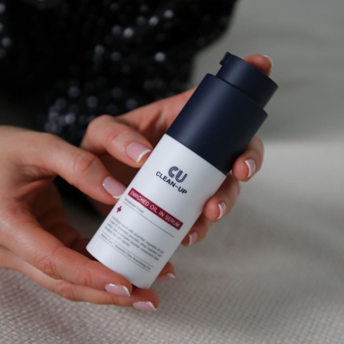 Обогащенная Масляная Сыворотка с Пептидами и Церамидами CU SKIN Clean-Up Enriched Oil In Serum