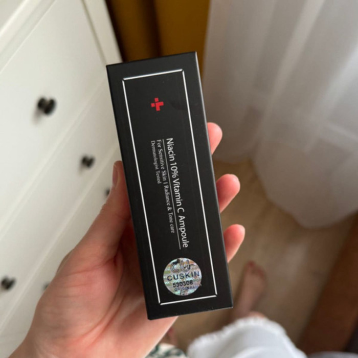 Ампула с Ниацинамидом и Витамином C CU SKIN Dr. Solution Niacin 10 % Vitamin C Ampoule
