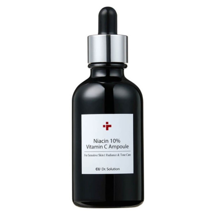 Ампула с Ниацинамидом и Витамином C CU SKIN Dr. Solution Niacin 10 % Vitamin C Ampoule