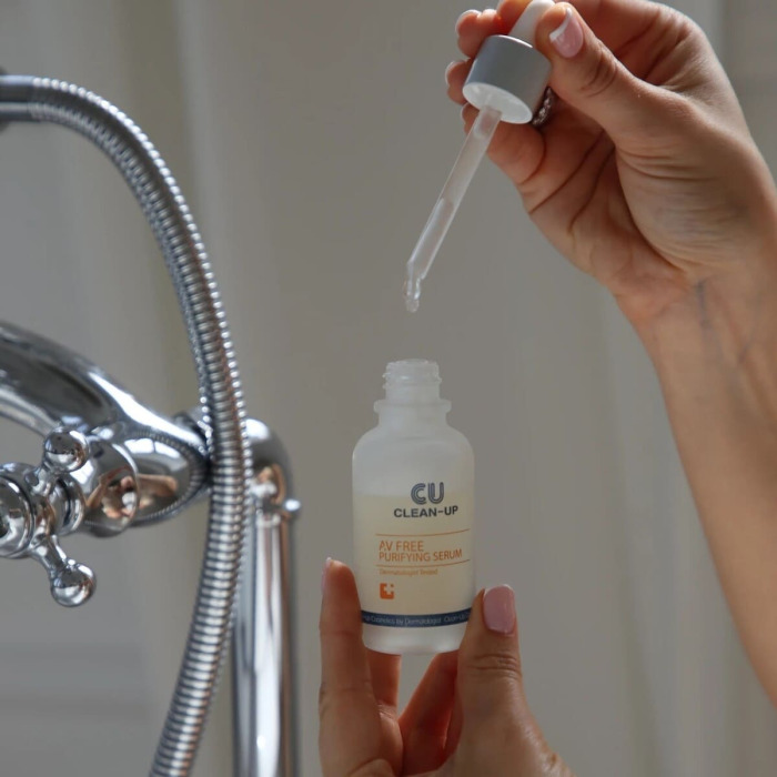Сыворотка для Проблемной Кожи CU SKIN Clean-Up AV Free Purifying Serum