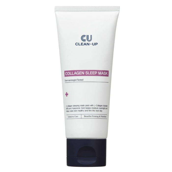 Коллагеновая Ночная Маска для Лица CU SKIN Сlean-Up Collagen Sleep Mask